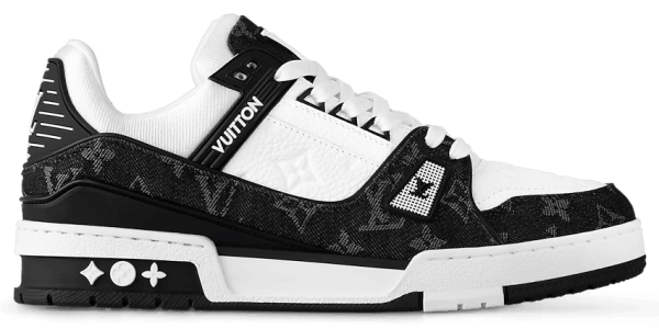 Кросівки Louis Vuitton Trainer Sneaker White / Black